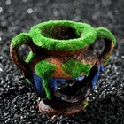 Декор для аквариума "Античная ваза", 11 х 8 х 9 см - Фото 2