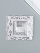 Наклейка интерьерная зеркальная на выключатель TAKE IT EASY «Узор», декор настенный, 15?15 см (комплект 2 шт) - фото 60102143