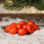 Основа для творчества и декора «Мандарин» набор 10 шт., размер 1 шт.: 3.5×3.5×2.5 см - Фото 1