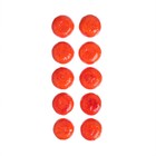 Основа для творчества и декора «Мандарин» набор 10 шт., размер 1 шт.: 3.5×3.5×2.5 см - Фото 2