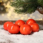 Основа для творчества и декора «Мандарин» набор 6 шт., размер 1 шт.: 5.5×5.5×4 см - Фото 1