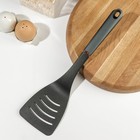 Лопатка кухонная Доляна «Сфера», нейлон, чёрная - Фото 2