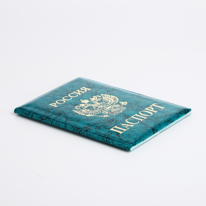 Обложка для паспорта, цвет зелёный - фото 1908810204