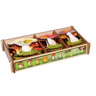 Набор «Грибы на подставке» в деревянной коробке, 36 деталей - Фото 1