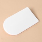 Кондитерский утюжок для мастики KONFINETTA, 14.2×8 см, пластик, белый - Фото 3