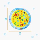 Акваковрик Крошка Я «Развивашки» надувной, развивающий, водный коврик, 65×65 см - Фото 2