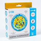 Акваковрик Крошка Я «Развивашки» надувной, развивающий, водный коврик, 65×65 см - Фото 5