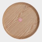 Тарелка Доляна «Заря», d=34 см, дерево - Фото 5