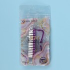 Щётка для маникюра/педикюра «Stay beautiful», 8 × 2,5 см, в PVC - чехле, цвет МИКС - Фото 5