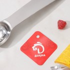 Ложка для мороженого Доляна Zero, нержавеющая сталь, цвет хромированный - фото 29540942