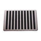 Накладка-подпятник для автоковрика, 24×16, металлическая с креплением - Фото 2