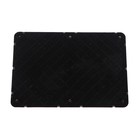 Накладка-подпятник для автоковрика, 24×16, металлическая с креплением - Фото 4