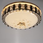 Люстра с ПДУ 1406/1 LED 80 Вт 3000-6000К черный 50×50×15 см BayerLux - фото 49296100