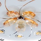 Люстра с ПДУ 1406/1 LED 80 Вт 3000-6000К черный 50×50×15 см BayerLux - фото 49296109