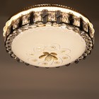 Люстра с ПДУ 1406/1 LED 80 Вт 3000-6000К черный 50×50×15 см BayerLux - фото 49296101
