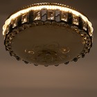 Люстра с ПДУ 1406/1 LED 80 Вт 3000-6000К черный 50×50×15 см BayerLux - фото 49296107