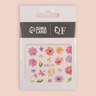 Слайдеры для ногтей «Пионы», разноцветные - Фото 3