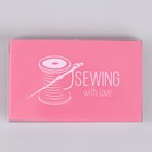 Игольница магнитная, 11×6.5 см, ярко-розовая - Фото 5