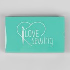 Игольница магнитная, 11×6.5 см, надпись МИКС, бирюзовая - Фото 6