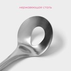 Форма для фрикаделек Доляна «Металлик», 23×6.5 см, серебристая - Фото 2