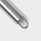 Форма для фрикаделек Доляна «Металлик», 23×6.5 см, серебристая - Фото 3