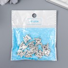 Декор металл для творчества "Бинокль" серебро G290B1160 1,3х1,6 см (комплект 10 шт) - фото 41689633