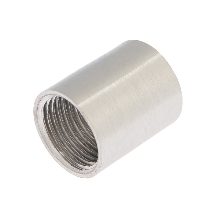 Муфта ZEIN engr, 1/2", внутренняя резьба, нержавеющая сталь - Фото 1