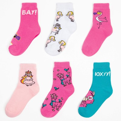 Подарочный набор носков адвент, 6 пар "Sweet dreams" , 16-18 см