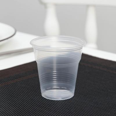 Набор одноразовых стаканов, 100 мл, 100 шт, цвет прозрачный