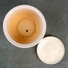 горшок цветочный Меандр №2 2л 14*21см 1сорт белый МИКС - фото 24531363