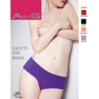 Трусы женские бесшовные ARTG CULOTTE VITA BASSA (nero, S/M) - Фото 1