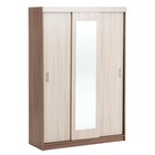 Шкаф – купе «Клик Мебель. Бася БШ – 1», 1400×570×2100 мм, цвет ясень шимо тёмный/светлый - Фото 1