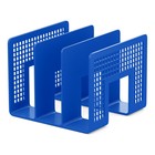 Лоток-сортер для бумаг вертикальный, 3 отделения, ErichKrause Classic, синий - фото 9506126