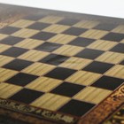 УЦЕНКА Нарды.  деревянная доска 50x50/60х60 см, с полем для игры в шашки, микс - Фото 12