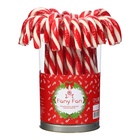 Карамель леденцовая новогодняя Fany Fan, трость, со вкусом клубники, 26 г - Фото 2