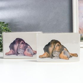 Фотоальбом на 36 фото, 18 листов "Пёс и котёнок" 10х15 см МИКС