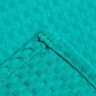 Полотенце 35х60 см, изумруд, вафля, 240 гр/м2, хлопок 100% 7559700