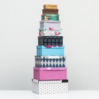 Набор коробок 10 в 1 «Ассорти», 30.5×20×13 - 12×6.5×4 см - Фото 3