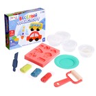 Набор для игры с пластилином «Весёлый транспорт», 4 баночки с пластилином - Фото 2