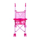 Коляска для кукол, металлический каркас, летняя - Фото 3