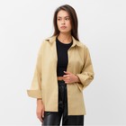 Рубашка женская MIST: Classic Collection, размер 50, бежевый - Фото 2