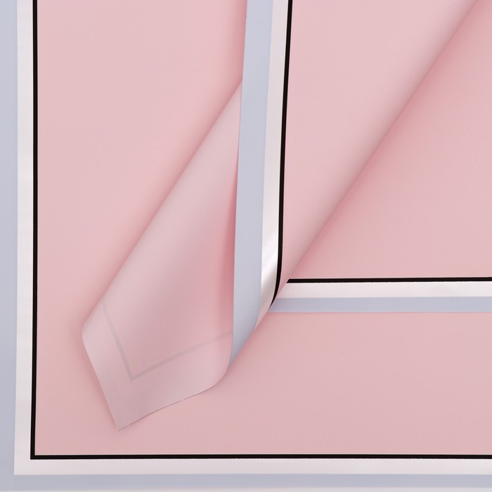 Пленка для цветов и флористики, матовая, пыльная роза, 57×57 м - Фото 1