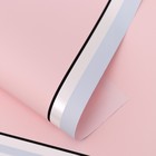 Пленка для цветов и флористики, матовая, пыльная роза, 57×57 м - Фото 2