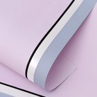 Пленка для цветов и букетов, матовая, розовый, 58×58 см - Фото 2