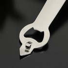 Нож консервный Доляна Zero, нержавеющая сталь, цвет серебряный - Фото 3
