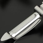 Овощечистка вертикальная Доляна Zero, нержавеющая сталь, цвет серебряный - Фото 3