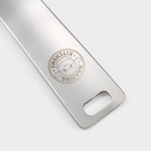 Овощечистка Доляна Zero, 19 см, нержавеющая сталь, серебристая - Фото 7