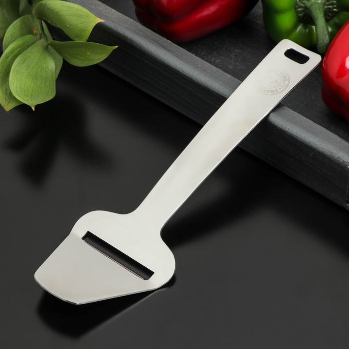 Нож для сыра Доляна Zero, нержавеющая сталь, цвет серебряный - Фото 1