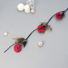 Декор тинги "Гербера с папоротником" 150 см, (фасовка 5 шт, цена за 1шт) микс (комплект 5 шт) - фото 24578571