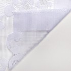 Тюль на кухню со шторной лентой, 165х260 см, цвет белый, 100% полиэстер - Фото 5
